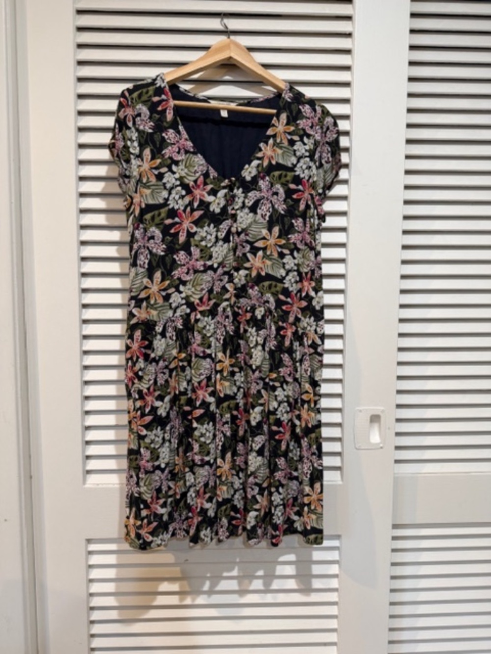 Garnet Hill Marina Crepe Dress